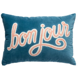 Bonjour Velvet Pillow