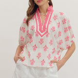 Botanical Dolman Top