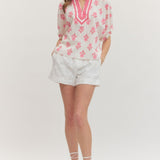 Botanical Dolman Top