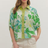 Botanical Dolman Top