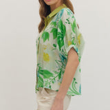 Botanical Dolman Top