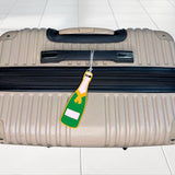 Pink Champagne Luggage Tag