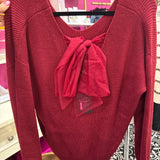Sweet Escape Bow Back Sweater