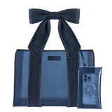 Case-Mate Denim Bow Jelly Tote Bag