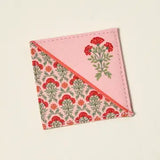 Fabric Bookmark -Dusty Rose
