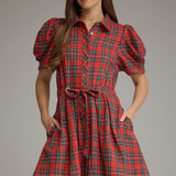 Pretty in Plaid Dress