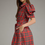 Pretty in Plaid Dress