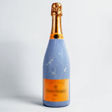 Blue Pearls and Prosecco Bottle Wraps