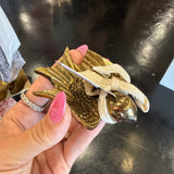 Bird Metal Ring Bowl