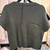 Pocket Sweater Top