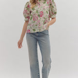 Floral Fusion Top