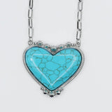 Heart Turquoise Necklace
