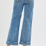 Mid Rise Taylor Cuff Jean
