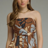 Strapless Island Top