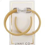 Ashley Latte Hoops