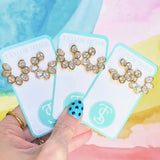 Gold Maddox Stud Earrings