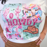 Rhinestone Howdy Tee
