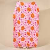 Cozy Dreams Luxe Poppin Petals Blanket