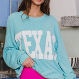 Oversize Texas Graphic Crewneck