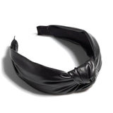 KNOTTED LEATHER HEADBAND