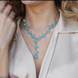 Turquoise Cascade Necklace
