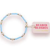 Powder Blue Pearl Bracelet