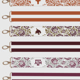 Floral College Purse Strap