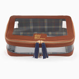 Cognac Stackable Tile Storage Bag