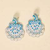 Seashell Beaded Earrings