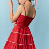 Ric Rack Bow Mini Dress