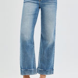 Mid Rise Taylor Cuff Jean