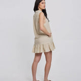Out of Office Linen Dress