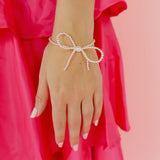 Silver Bow Bracelet