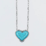 Heart Turquoise Necklace