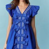 Poplin Ric Rac Dress
