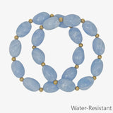 Blue Water Resistant Bracelet Set