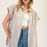 Smooth Stripe Top