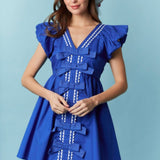 Poplin Ric Rac Dress