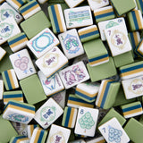 Willow Mahjong Tile Set