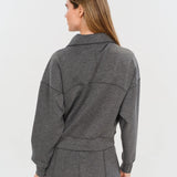 Scuba Luxury Zip Up Sweater