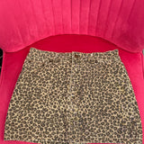 Fierce Leopard Mini Skirt