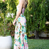 Floral Halter Jumpsuit