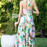 Floral Halter Jumpsuit
