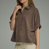 Easy Chic Suede-Like Top