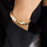 Ashley Lock Cuff Bracelet 9mm