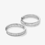 Ashley 1” Reversible Hoop Earrings