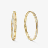 Ashley 2” Reversible Hoop Earrings