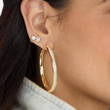 Ashley 2” Reversible Hoop Earrings