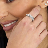 Ashley Sunset Silver Ring