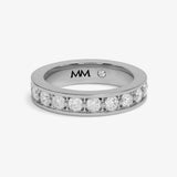 Ashley Infinity Silver Ring